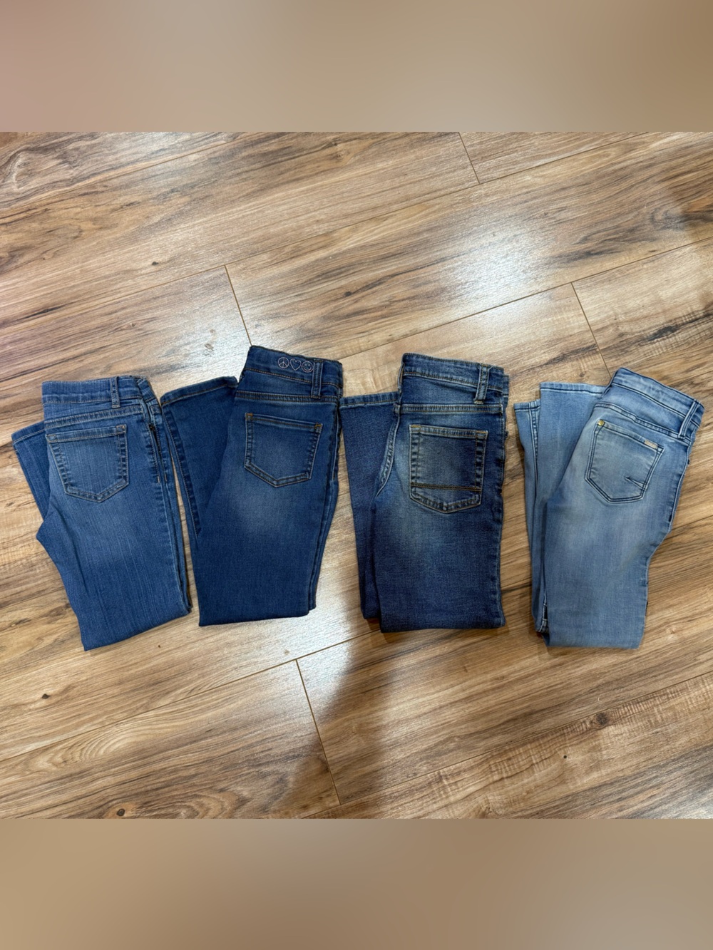Bundle of Girls Jeans- Mixed Blue Washes